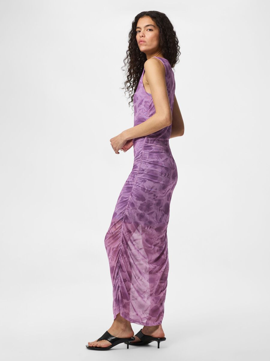 Carousel image - PCALLY MIDI DRESS, Pastel Lilac | 7