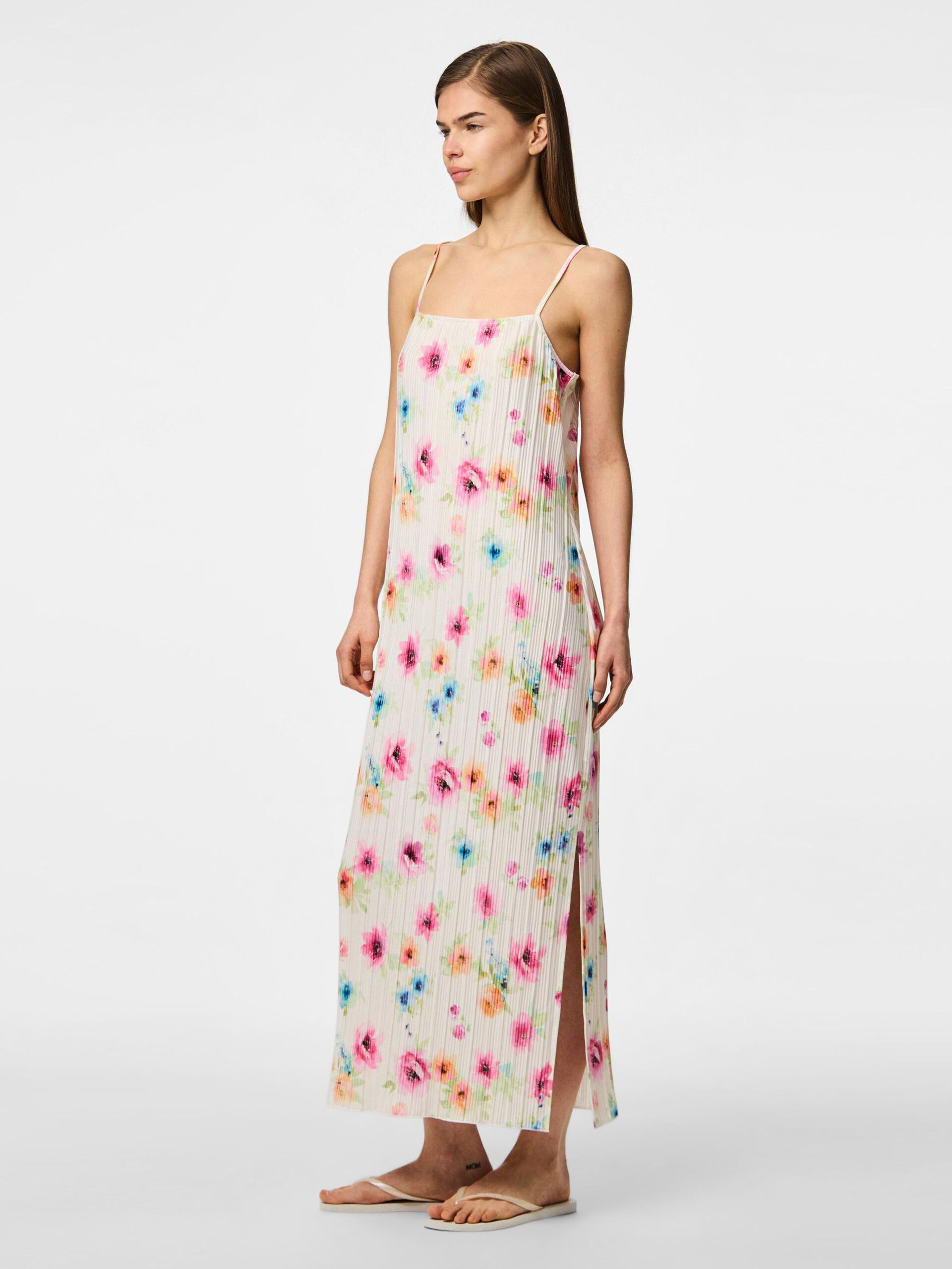 Carousel image - PCAMBER MAXI DRESS, Bright White | 3