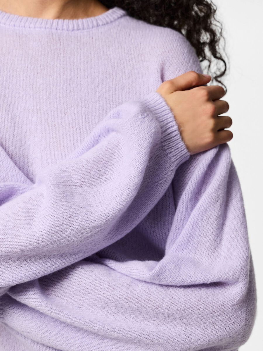 Carousel image - PCIDA STRICKPULLOVER, Pastel Lilac | 4