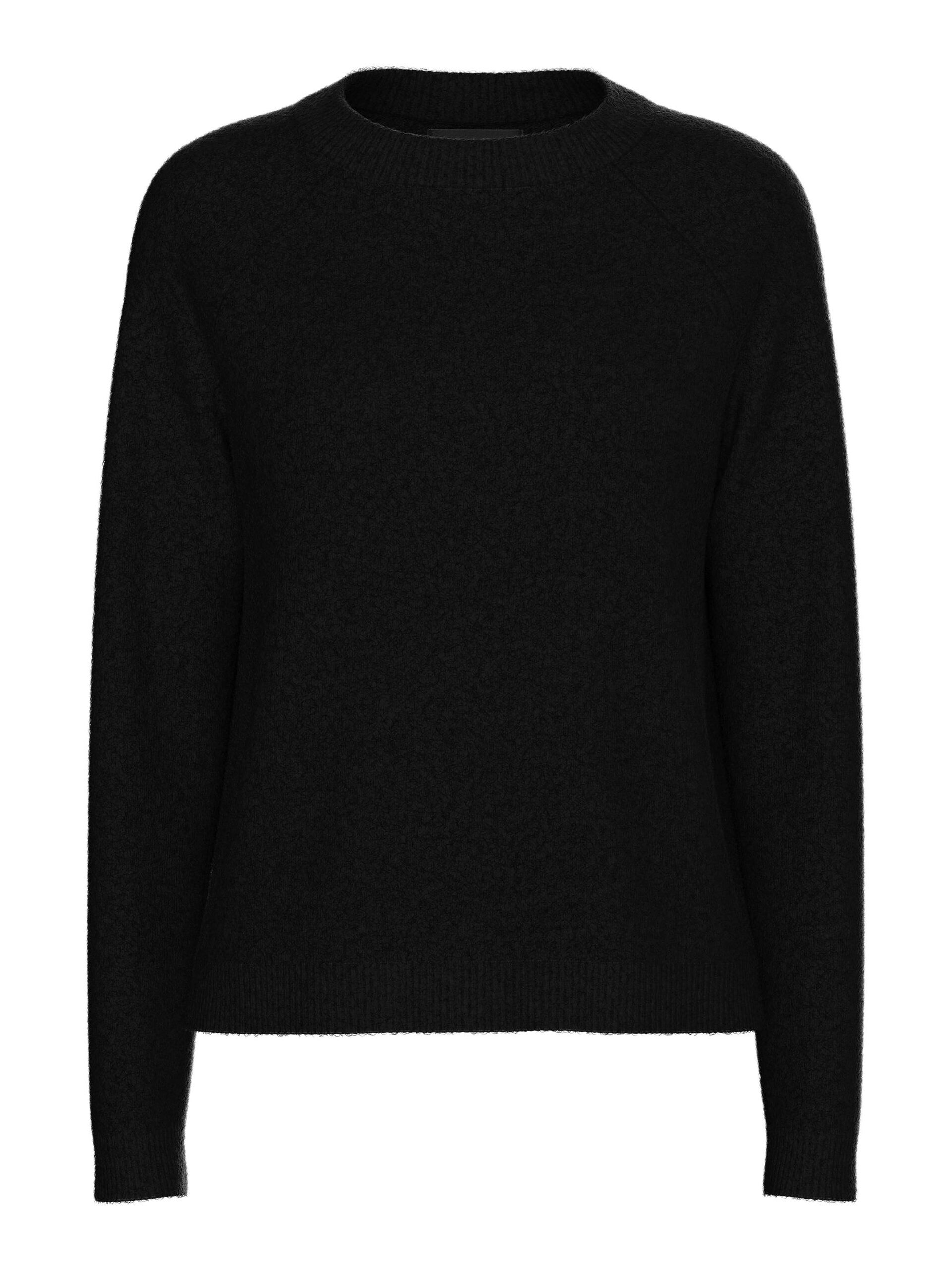 Carousel image - PCJULIANA STRIKKET PULLOVER, Black | 5