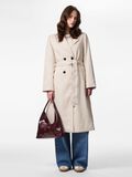 Product image thumbnail - PCSCARLETT TRENCHCOAT, Silver Gray | 1