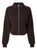 Product image thumbnail - PCFILUCCA FITTED SWEAT CARDIGAN, Delicioso | 7