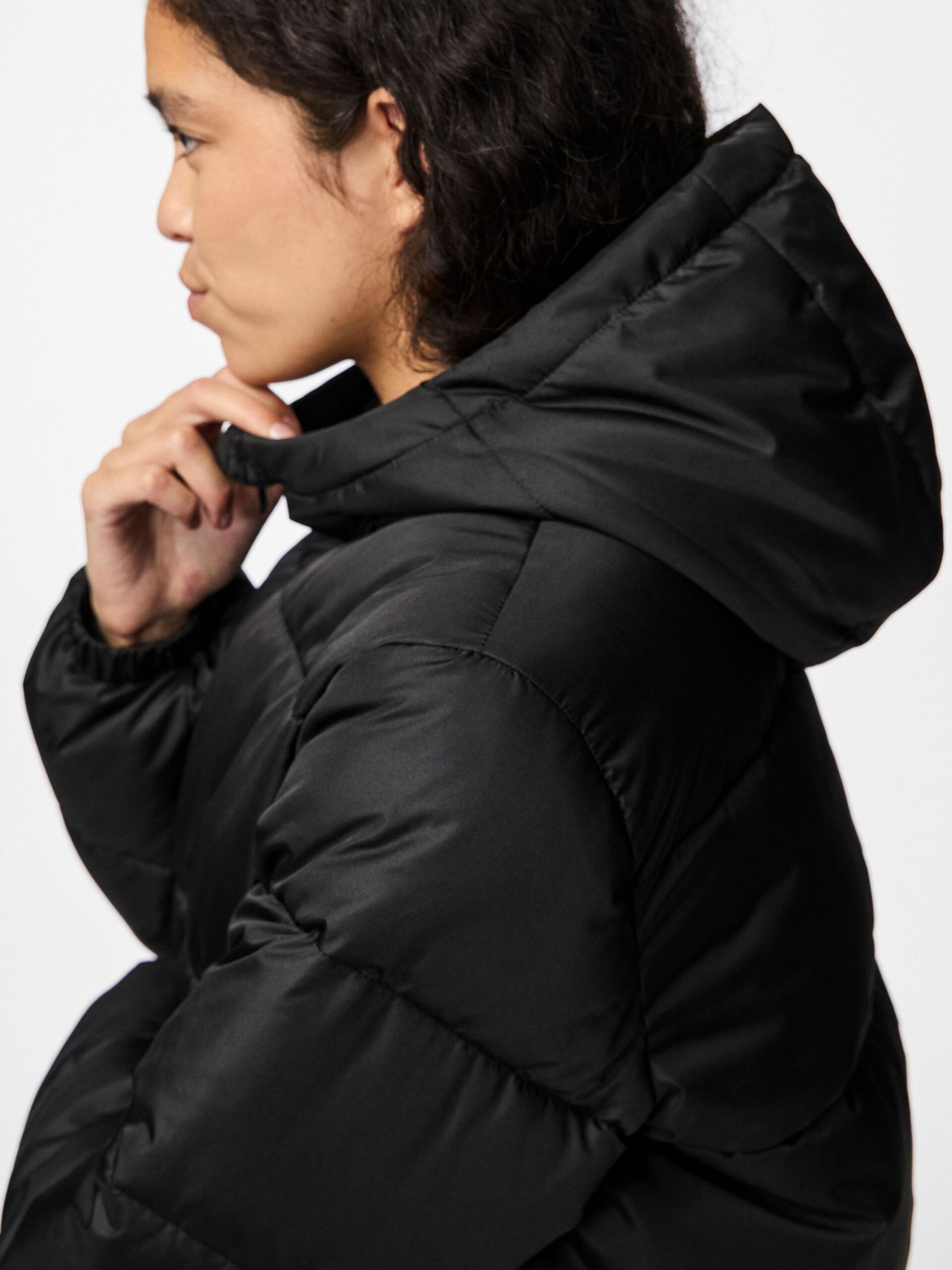 Carousel image - PCMADDIE PUFFER JACKET, Black | 4