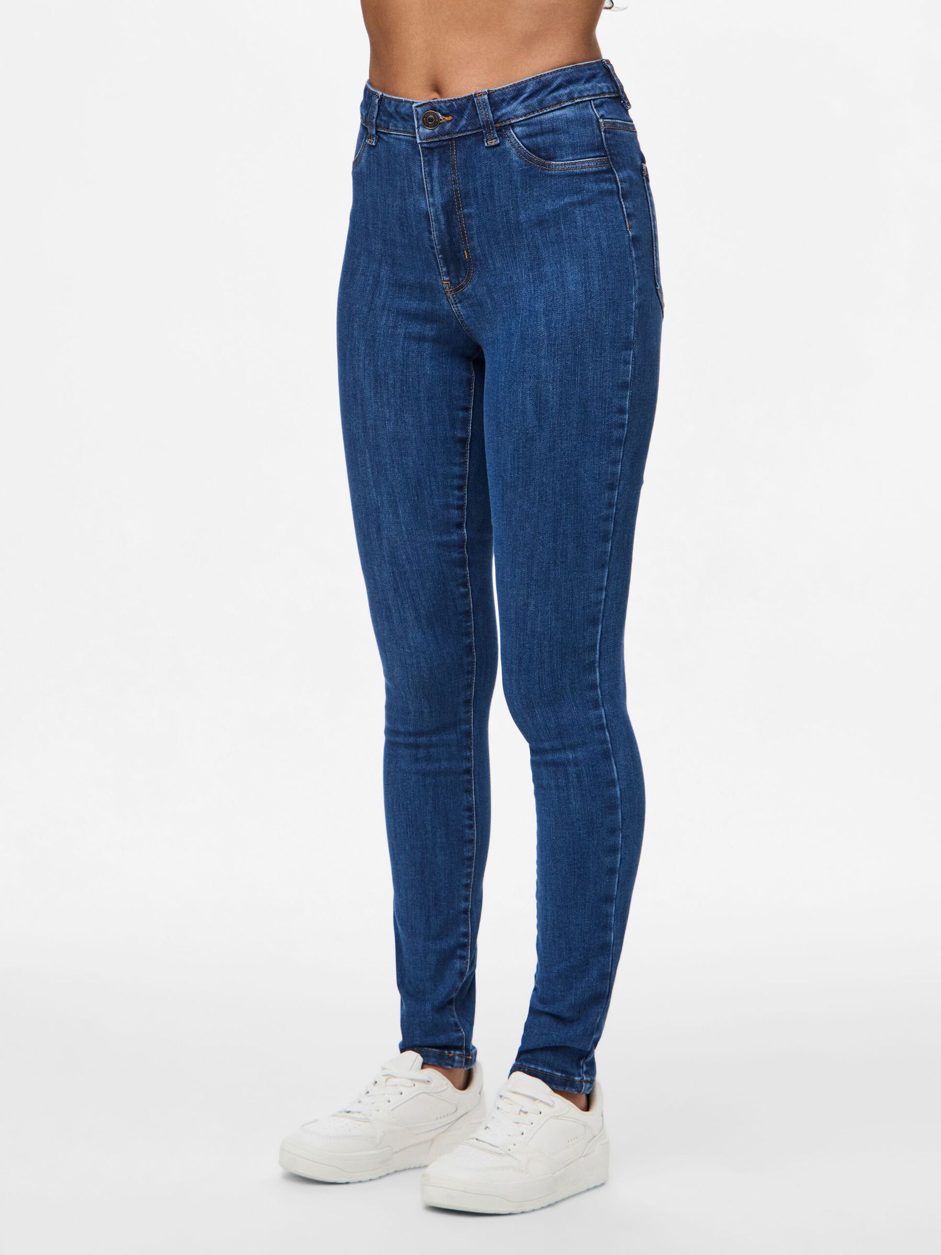 Carousel image - PCDEA HW JEGGINGS, Medium Blue Denim | 3