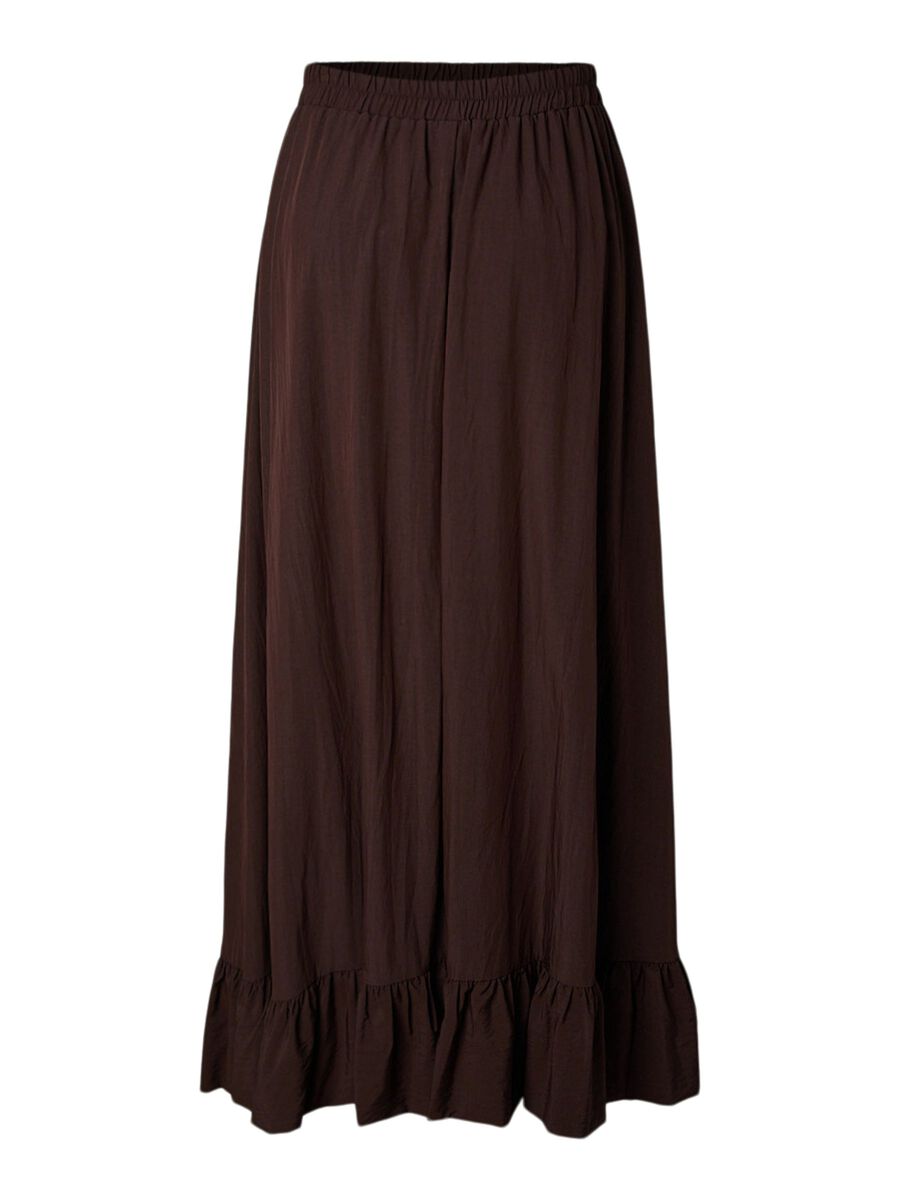 Carousel image - PCJULIA HW VOLUME MIDI SKIRT, Hot Fudge | 6