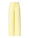 Product image thumbnail - PCSASTINA HW MUSSELIN WIDE-LEG TROUSERS, French Vanilla | 1