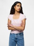 Product image thumbnail - TOP DE MANGA CORTA, Parfait Pink | 1