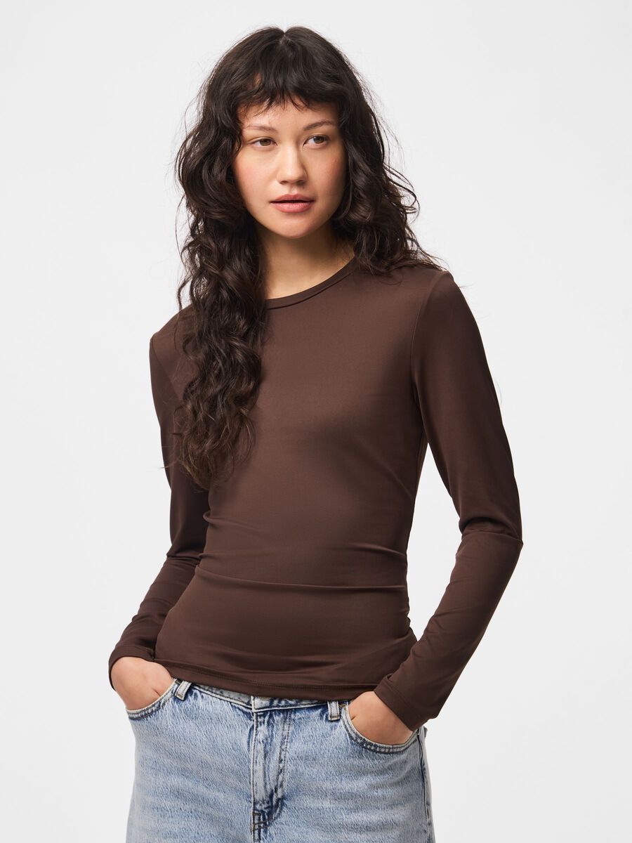 Product carousel image 1 PCLULA TOP &Agrave; MANCHES LONGUES, Hot Fudge