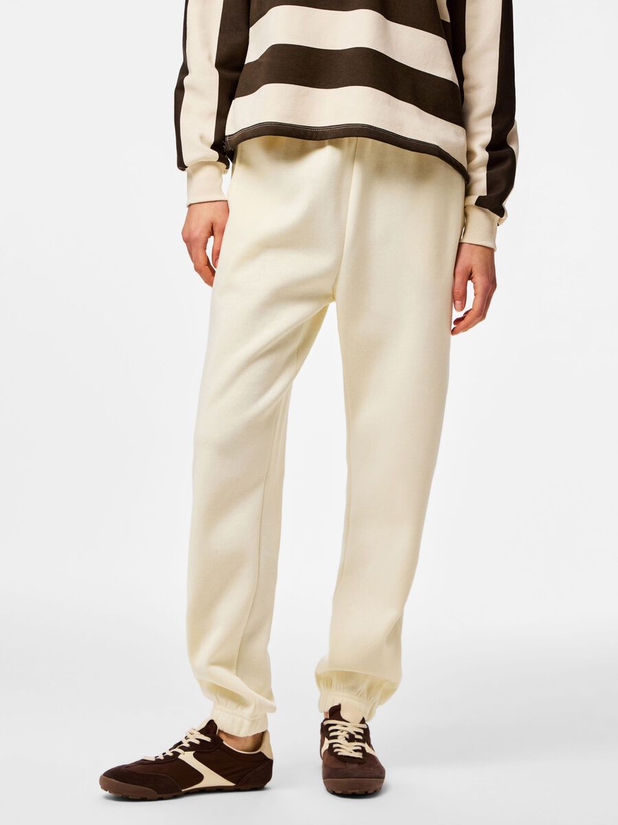 Product carousel image - PCCHILLI SWEATPANTS, White Pepper | 1