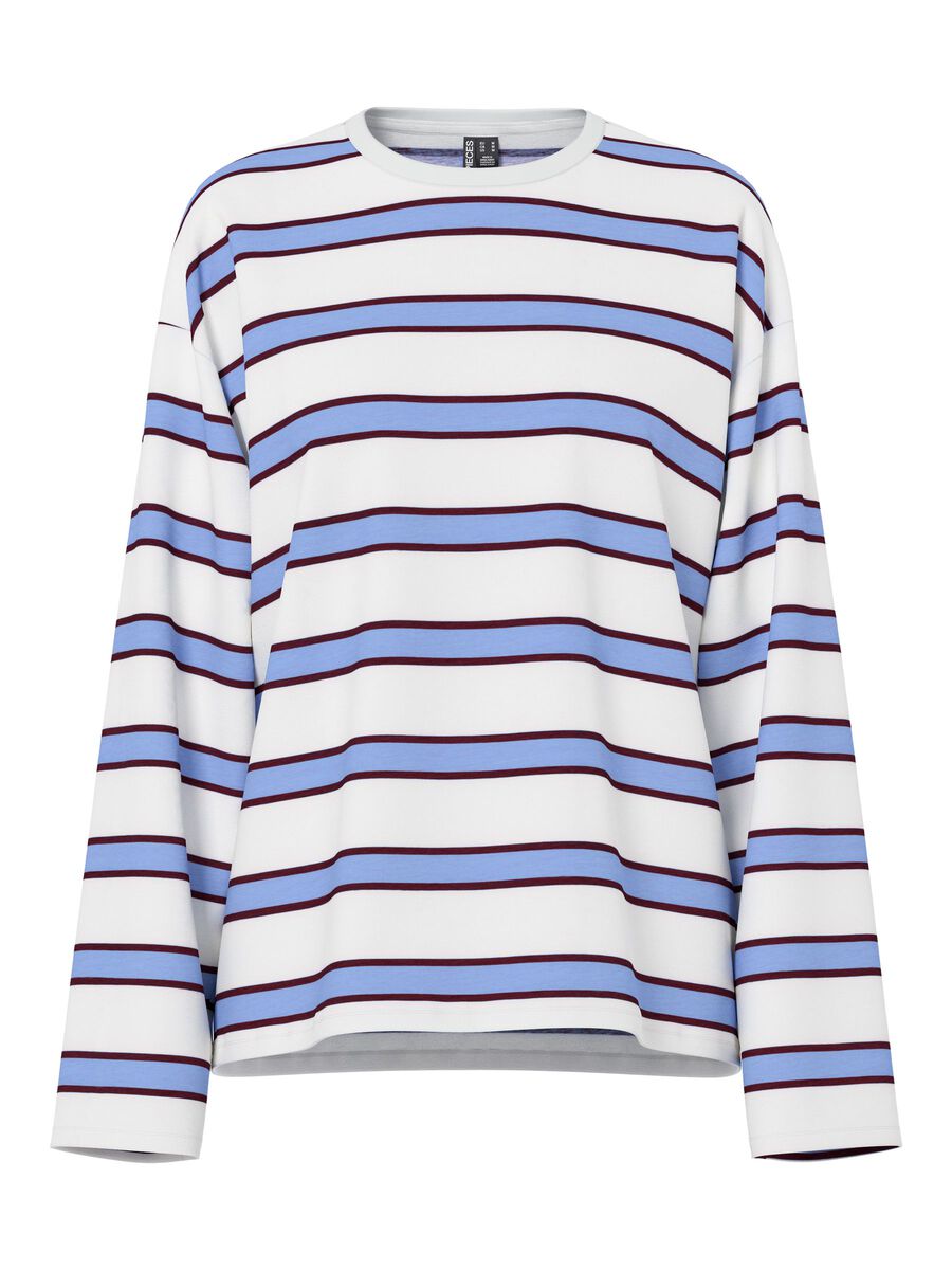 Product carousel image - PCMILA LOOSE LONG-SLEEVED T-SHIRT, Hydrangea | 1