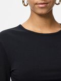 Product image thumbnail - PCAMELIA 2-PAK LANG&AElig;RMET T-SHIRT, Black | 4