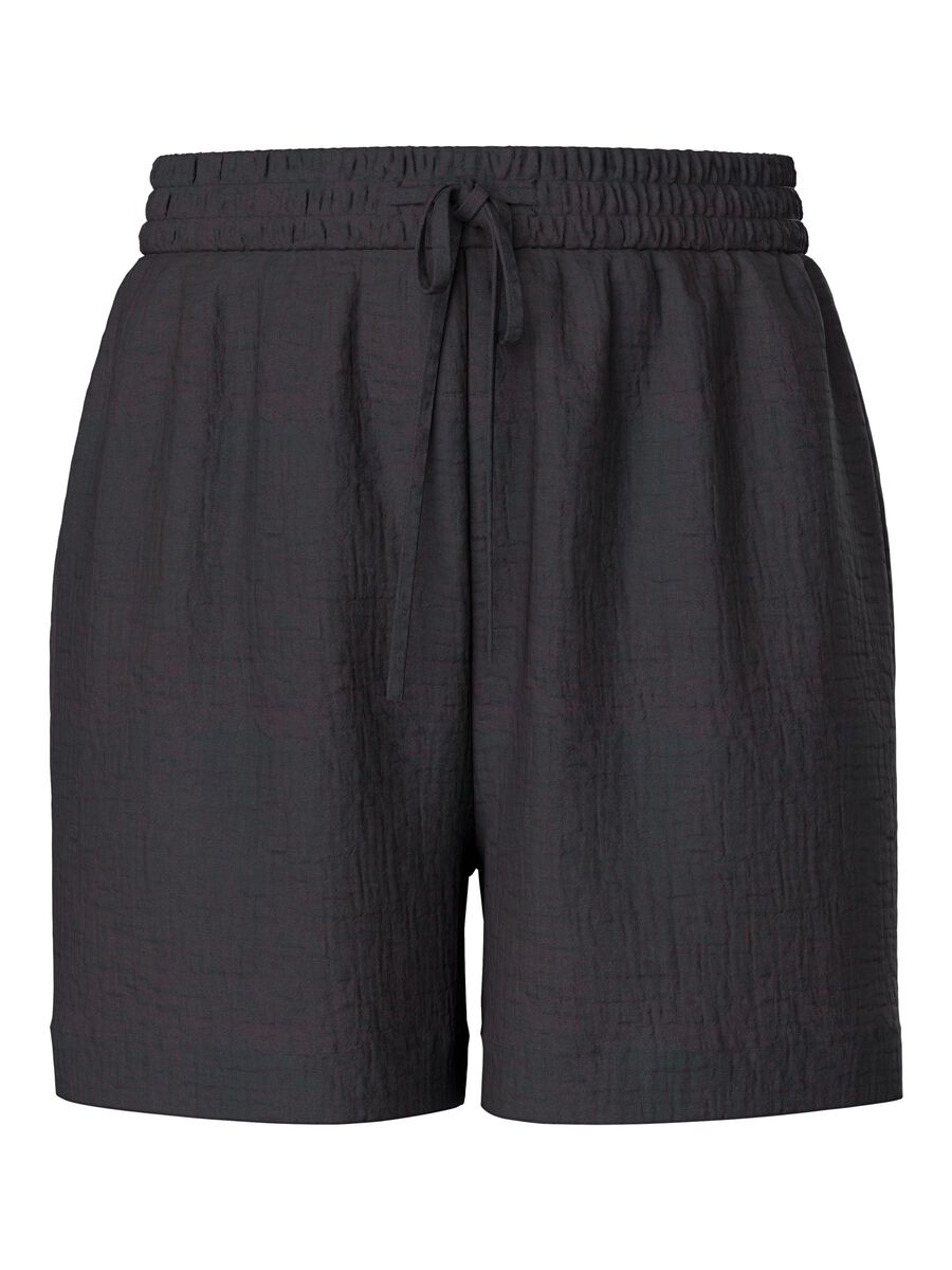 Carousel image - PCSASTINA HW MUSSELIN SHORTS, Black | 5