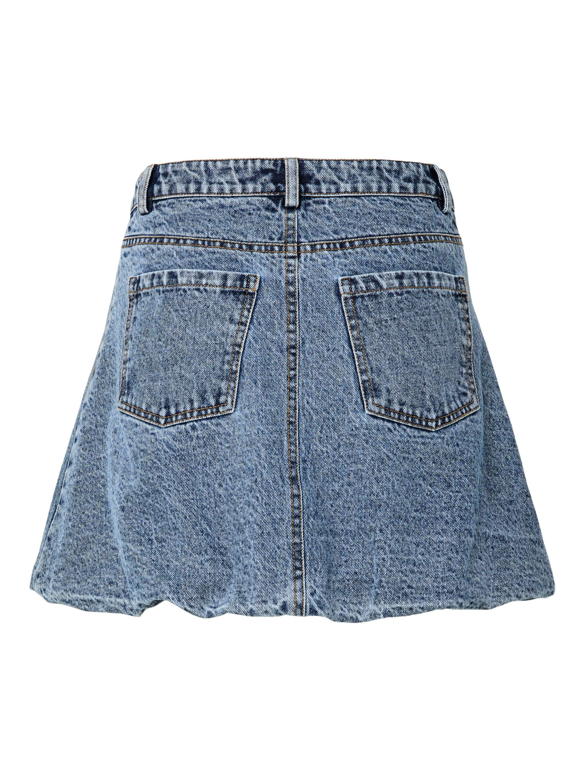Carousel image - FALDA VAQUERA, Light Blue Denim | 8