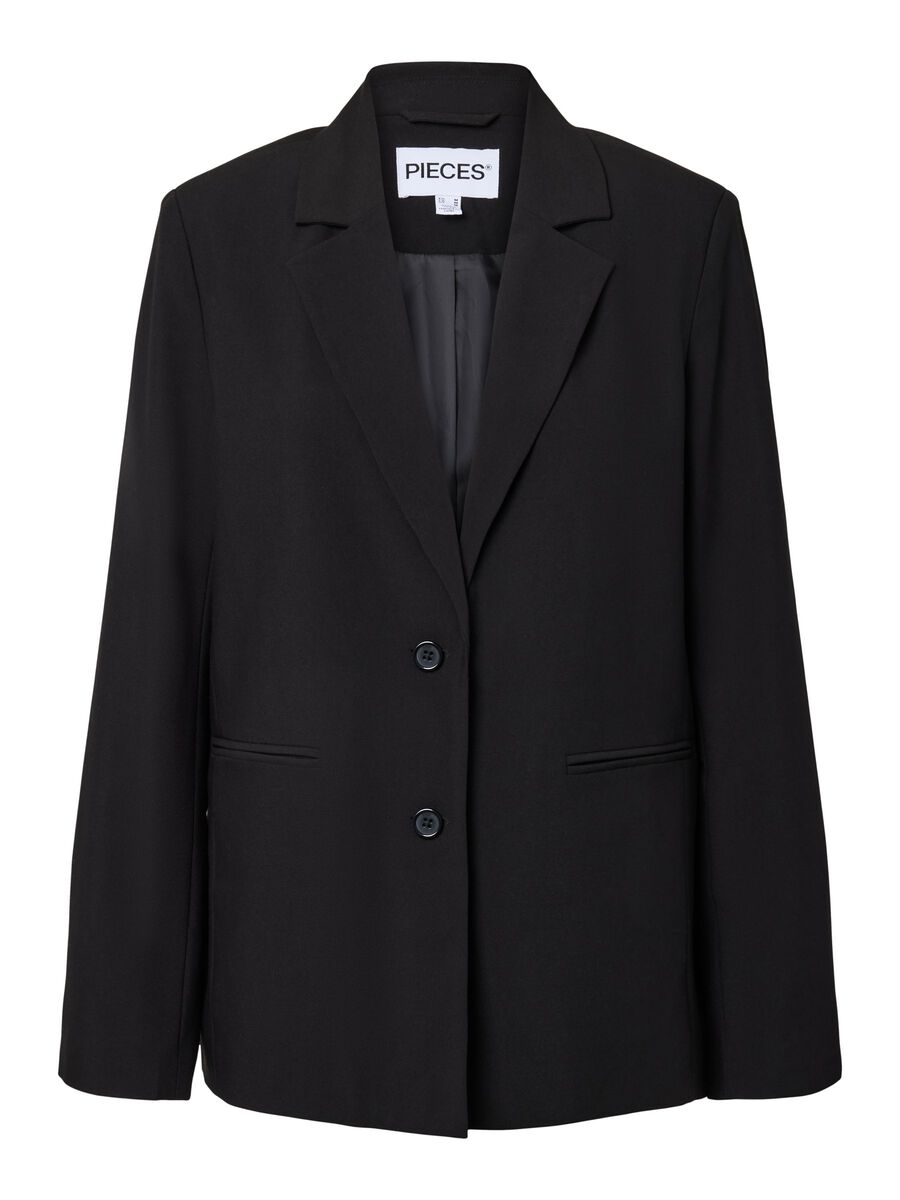 Carousel image - PCBOSELLA LOOSE BLAZER, Black | 7