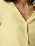 Product image thumbnail - PCNORA V-NECK  KNITTED CARDIGAN, French Vanilla | 4