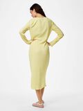 Product image thumbnail - PCFLORA MIDI DRESS, French Vanilla | 2
