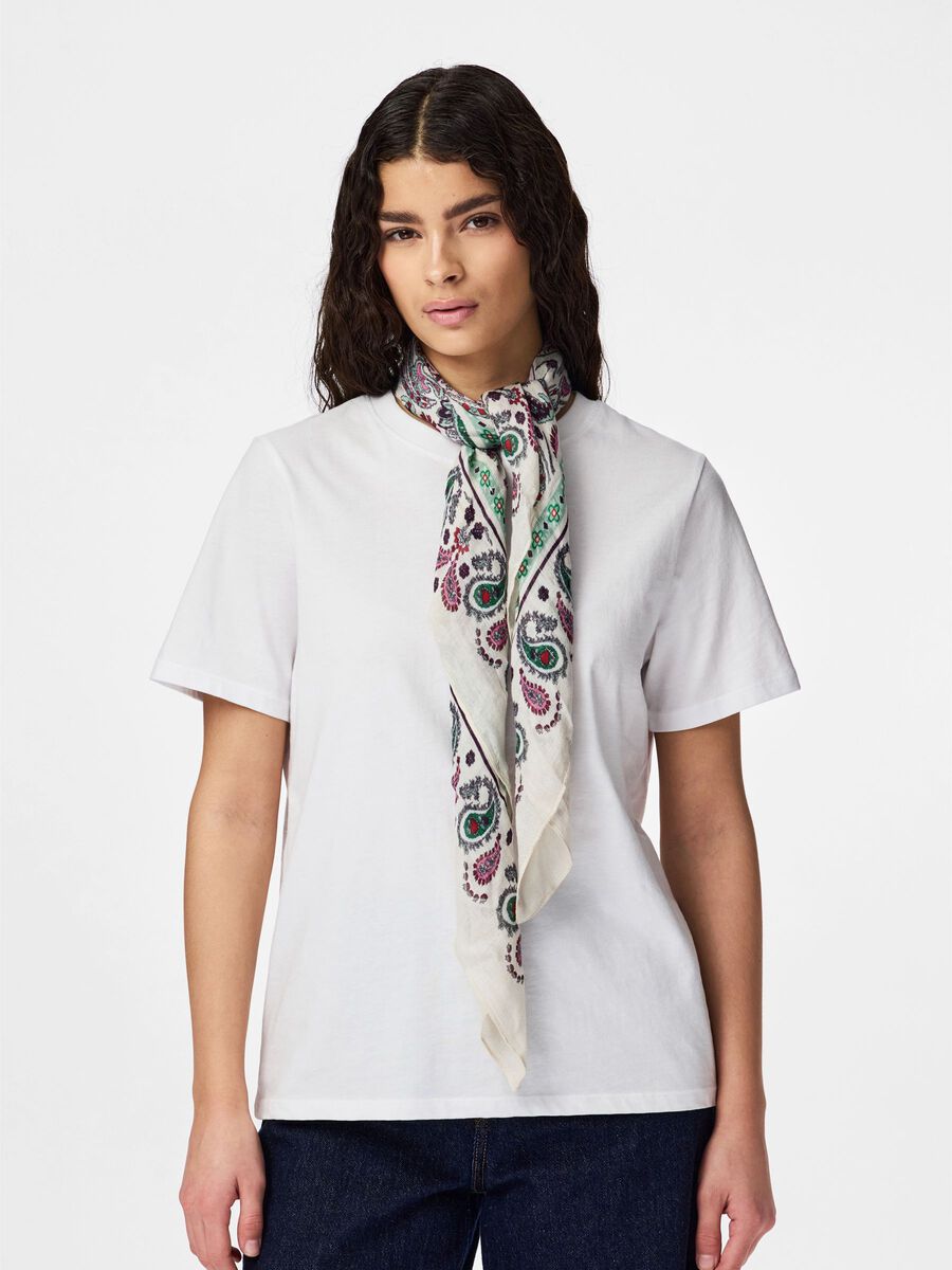 Product carousel image - PCMIRANDI - CARR&Eacute;E &Eacute;CHARPE, Egret | 2