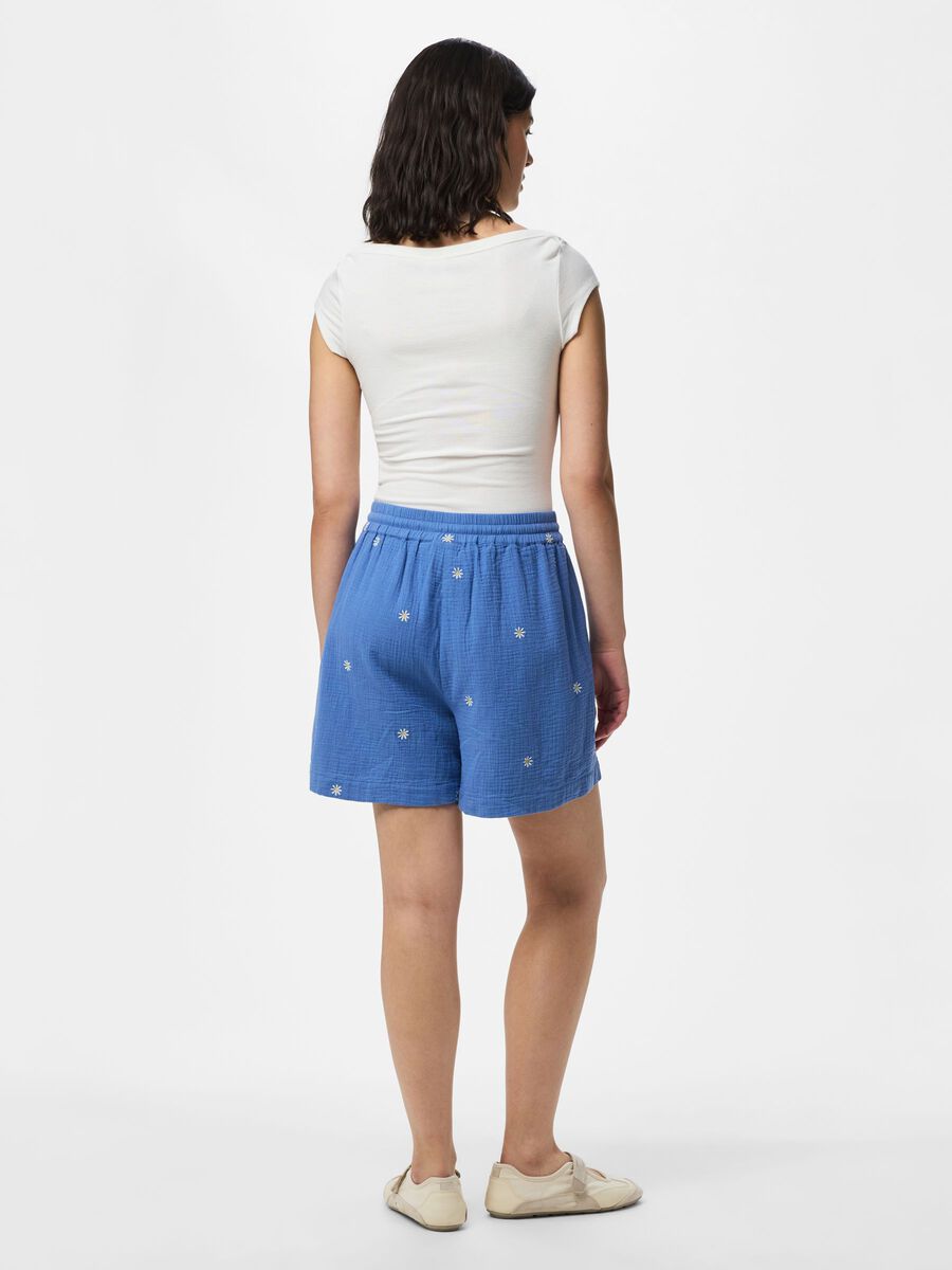 Product carousel image - PCSASTINA HW MUSSELIN SHORTS, Riverside | 2