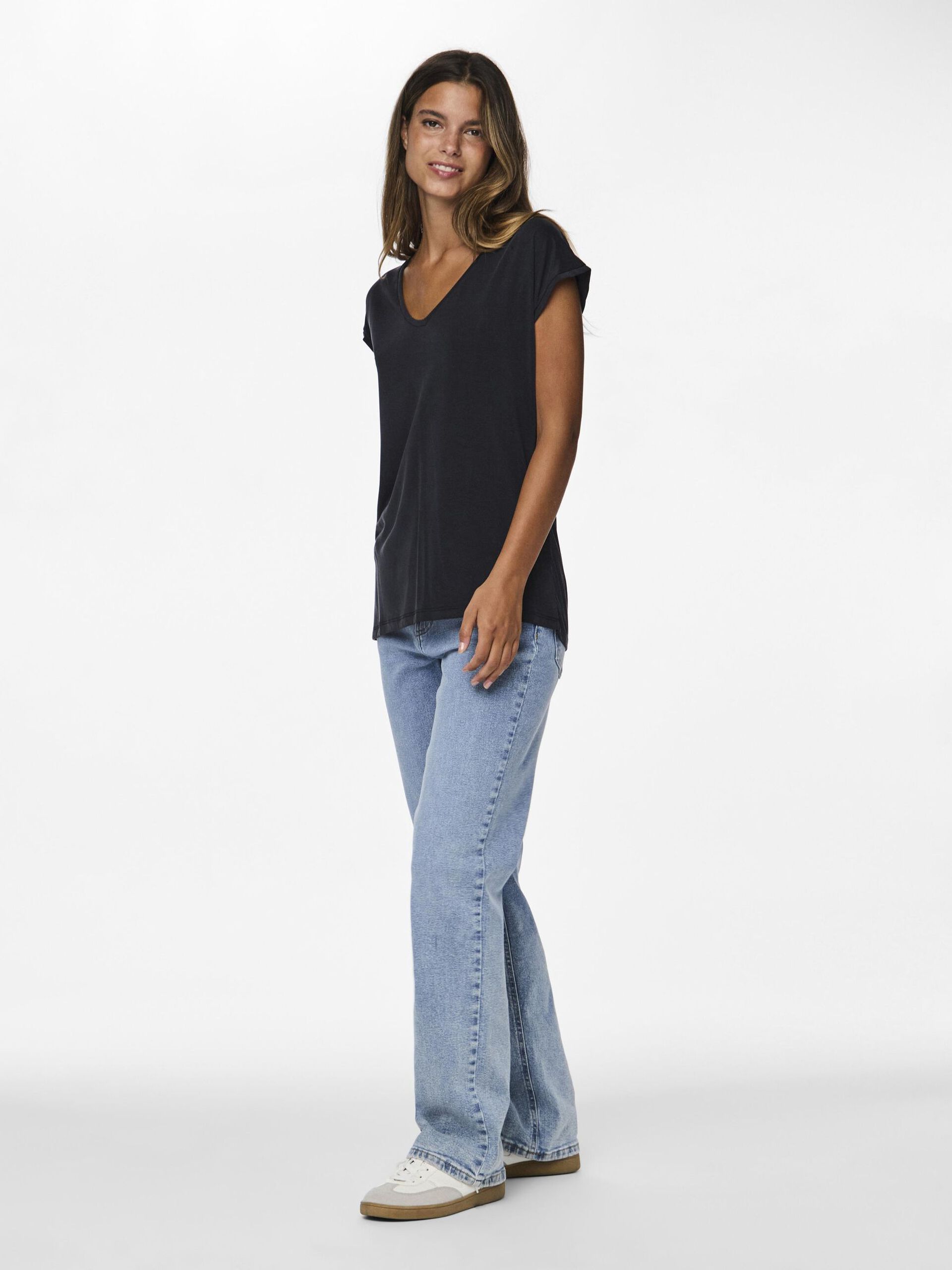 Carousel image - PCKAMALA T-SHIRT, Black | 5