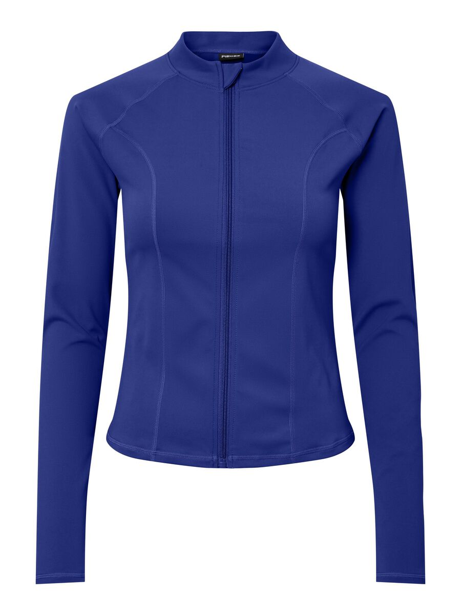Product carousel image - PCBUFFY TRAINING ZIP  BLOUSE, Bluing | 2
