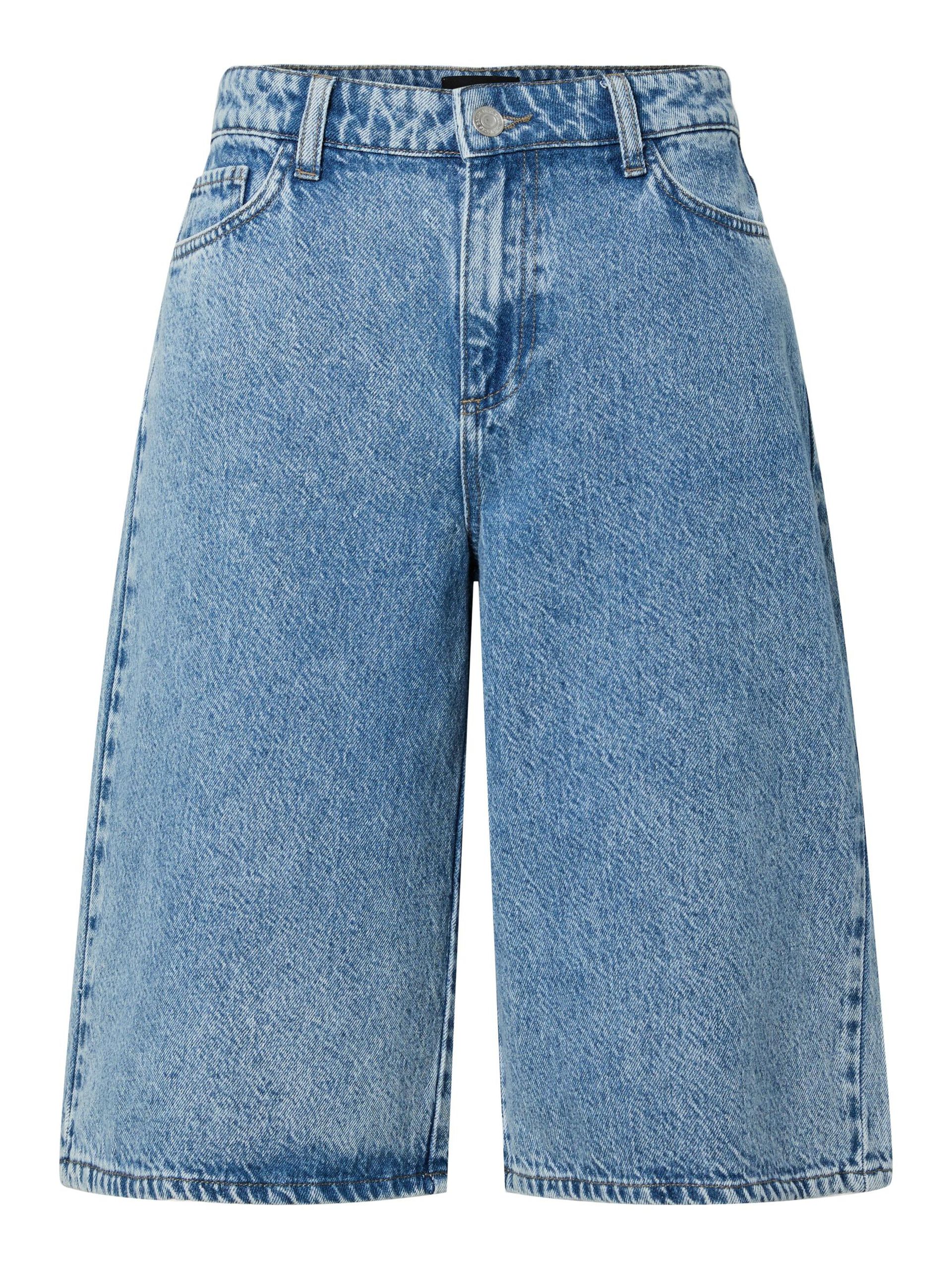 Carousel image - PCSKY MW DENIM SHORTS, Medium Blue Denim | 6