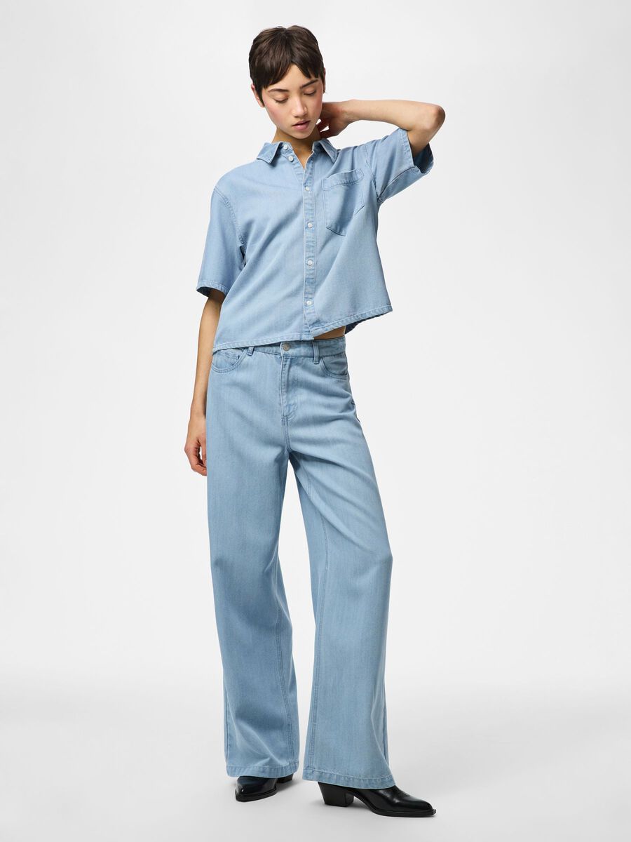Carousel image - JEANSHEMD, Light Blue Denim | 5