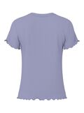Product image thumbnail - PCNICCA RIBBET T-SHIRT, Silver Bullet | 6